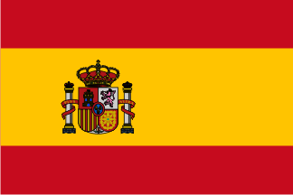 Bandera con escudo